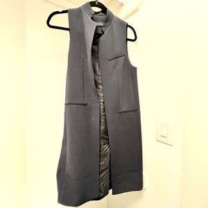 Zara Navy vest coat